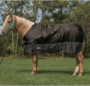 Weaver Turnout Horse Blanket 78" Black