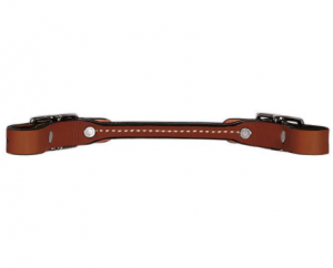 Weaver Curb Strap Rounded Brown