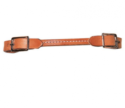 Weaver Curb Strap Russet Round