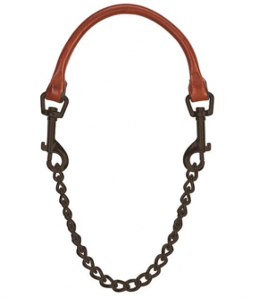 Weaver Goat Chain 24" Leather Grip