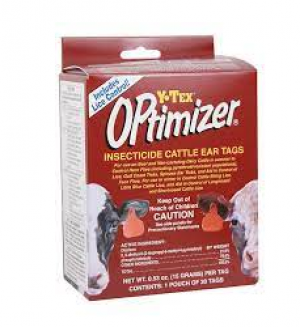 Y Tex Optimizer Fly Tags 20 Count (Wormers & Parasite Control)