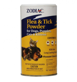 Zodiac Flea & Tick Powder 6 oz Dog & Cat (Dog: Flea & Tick)