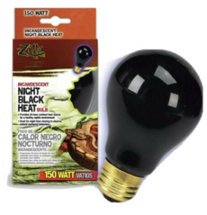 Zilla Black Bulb 150W (Reptile Supplies)