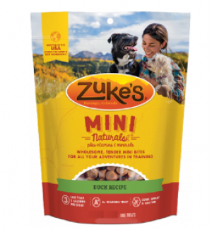 Zukes Mini Naturals 1 lbs Duck Dog Treats