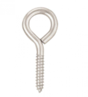 Snap Screw Eye Zinc 5/16" x 3-1/2"  (Hardware & Snaps)