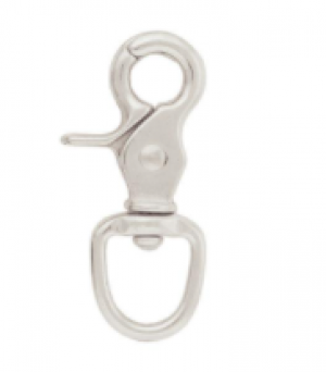 Snap Scissor Round Nickel 3/4" x 2-7/8"  (Hardware & Snaps)