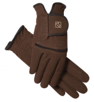 SSG Digital Riding Gloves Size 7.5 Brown