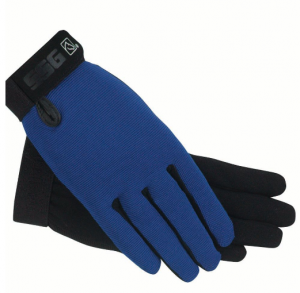 SSG All Weather Ladies Riding Gloves Size 7/8 Blue