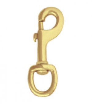 Snap Round Swivel Solid Brass #225 1"  (Hardware & Snaps)
