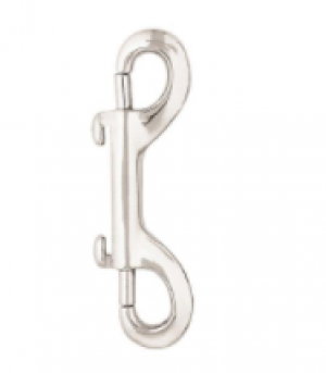 Snap Double End Nickel 3 1/2"  (Hardware & Snaps)