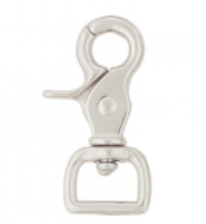 Snap Scissor Square Nickel 3/4" X 2 5/8"  (Hardware & Snaps)