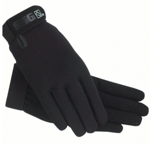 SSG All Weather Ladies Riding Gloves Size 7/8 Black