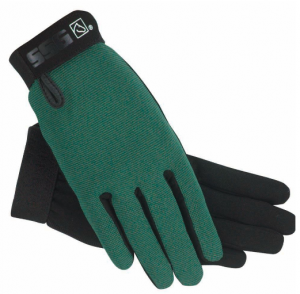 SSG All Weather Ladies Riding Gloves Size 7/8 Hunter Green