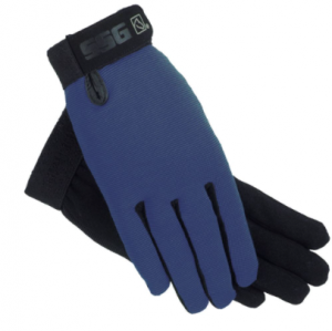 SSG All Weather Ladies Riding Gloves Size 7/8 Navy