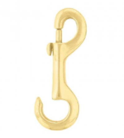 Snap Open Eye Solid Brass 4"  (Hardware & Snaps)