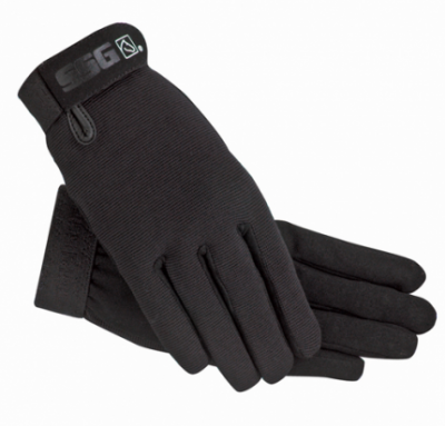 SSG All Weather Mens Riding Gloves Size  8/9 Black