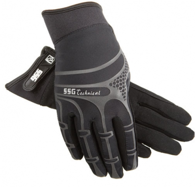 SSG Technical Riding Gloves Size 9 Black