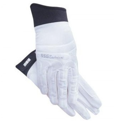 SSG Technical Riding Gloves Size 7 White