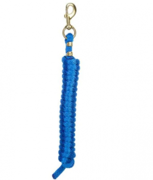 Weaver Lead Rope Poly 10' Blue
