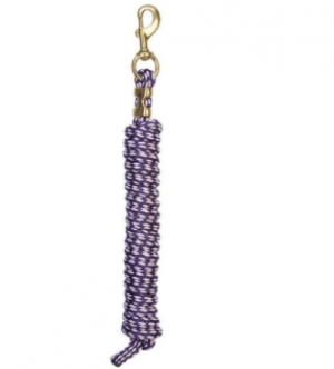 Weaver Lead Rope Poly 10' Purple/Orchid