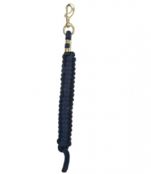 Weaver Lead Rope Poly 10' Navy