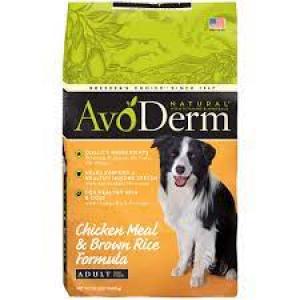 Avoderm Dog 15 lbs Chicken/Rice Dry Dog Food