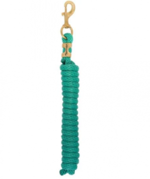 Weaver Lead Rope Poly 10' Emerald Grn