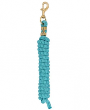 Weaver Lead Rope Poly 10' Turquoise