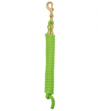 Weaver Lead Rope Poly 10' Lime Zest