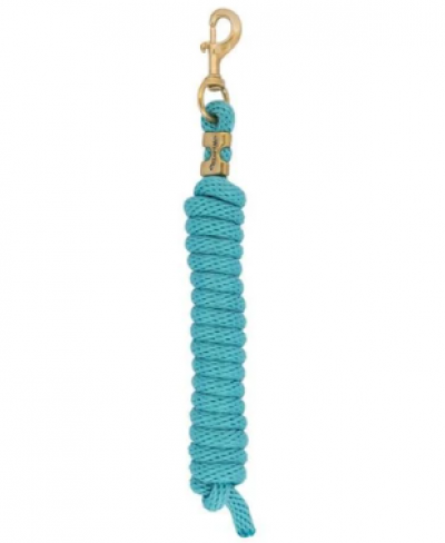 Weaver Lead Rope Poly 10' Turquoise