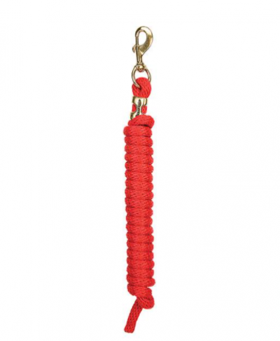 Weaver Lead Rope Poly Mini 7' Red