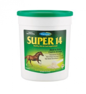 Super 14 Healthy Skin & Coat Supplement for Horses 3 lbs