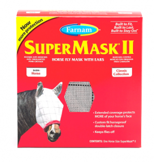 Supermask Fly Mask II Horse Ears