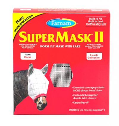 Supermask Fly Mask II Horse Ears