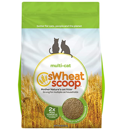 Swheat Scoop 36 lbs Multi-Cat Cat Litter