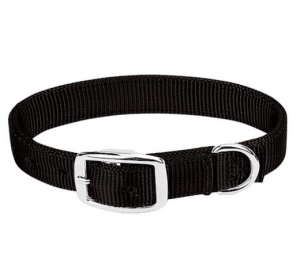 Weaver Pet Prism Dog Collar 1" x 21" Black (Dog, Collars, Harnesses &