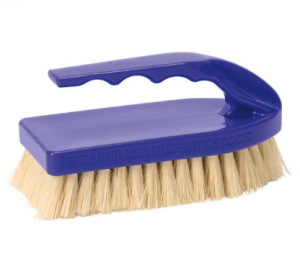 Weaver Pig Brush With Handle Purple