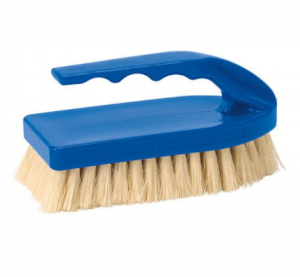 Weaver Pig Brush With Handle Blue