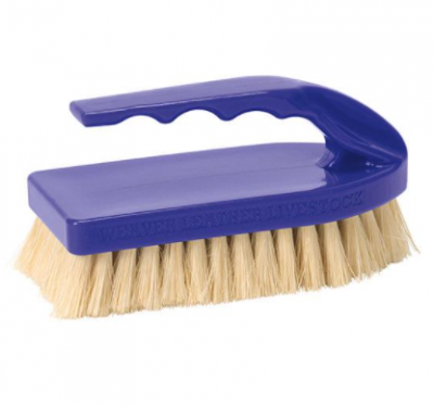 Weaver Pig Brush With Handle Purple