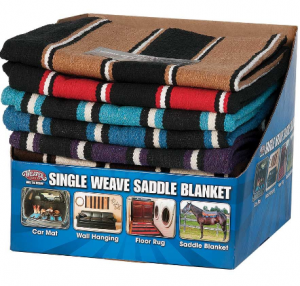 Weaver Saddle Blanket 30" x 60" Assorted