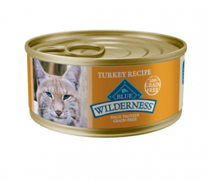 Blue Wildererness Canned Cat Food Turkey 5.5 Oz