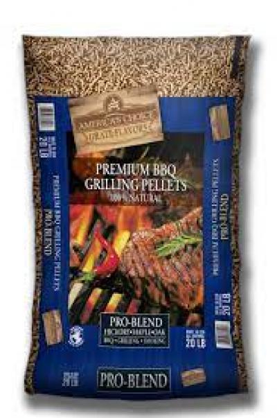 BBQ Pellets American Wood Fiber 20 lbs Pro Blend