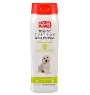 Nature's Miracle Dog Shampoo, Whitening 16 oz.