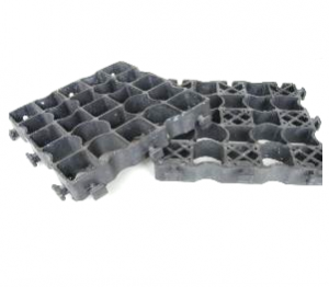 Hoof Grid 4' x 3' (12 Sq Ft), 12 interlocking 1' x 1' pieces (Stall Mats)