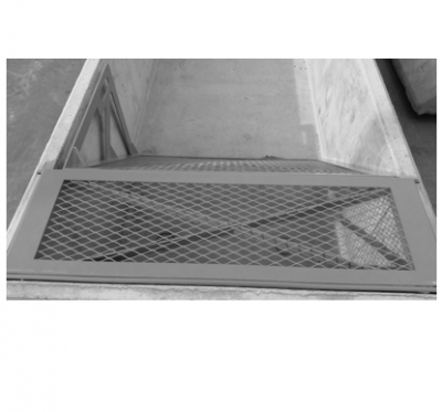 Concrete Trough Escape Ramp Galvanized