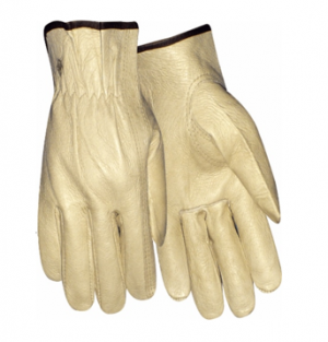 Red Steer Cowhide Gloves Large Unlined