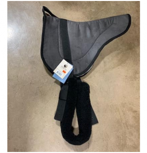 Bareback Pad Microsuede Hi-P Horse Slate Saddle Pad