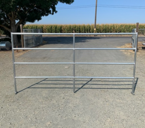 SC Galvanized Panel 10', 4 Rail, 5' High (Tube Panels)