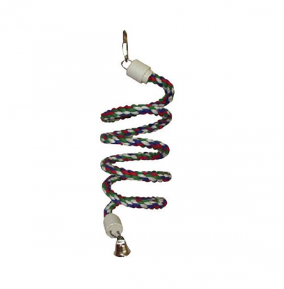 A&E Bird Toy Small Rainbow Rope