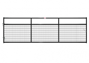 Gray 2" X 4" Wire Filled Gate 14' Behlen